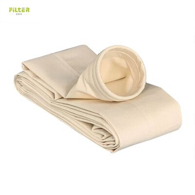 Industrial Dust Collector Filter Bags 100% Nomex Scrim Nomex Filter Bag