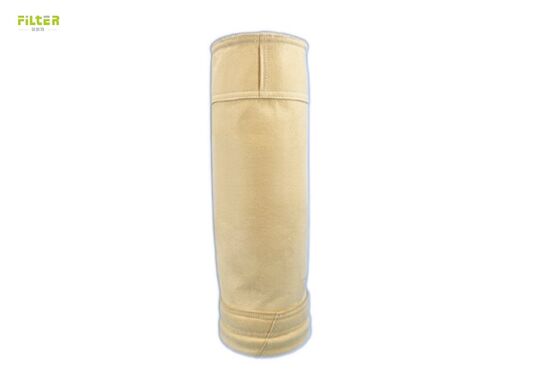 Long Life Aramid Filter Bag Constructed with Meta Aramid Fiber for High Temperature and Chemical Resistance in Industrial