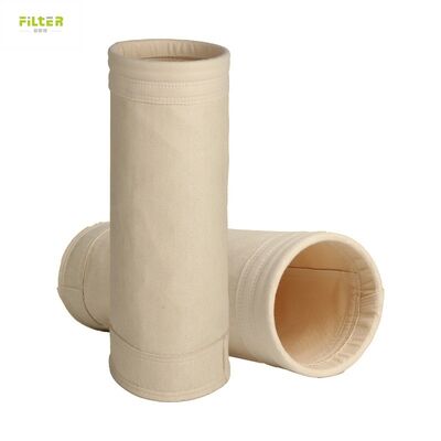 Industrial Nomex PTFE Filter Bag Featuring Superior Air Permeability and Resistance to Abrasion Acid and Alkali for Dust Filtration