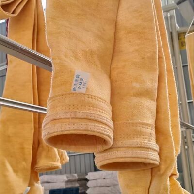 Long life P84 Aramid Polyester PPS PTFE Filter Bag for Steel Plant