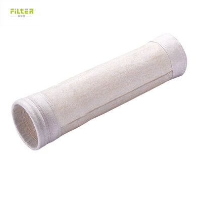 Industrial Polyester Filter Bag with Needle Punched Felt and Reinforced Bottom for Performance in Dust Collection Systems