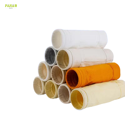 Industrial Aramid Filter Bag Featuring Needle Punched Felt and Reinforced Bottom for Enhanced Dust Collection Efficiency