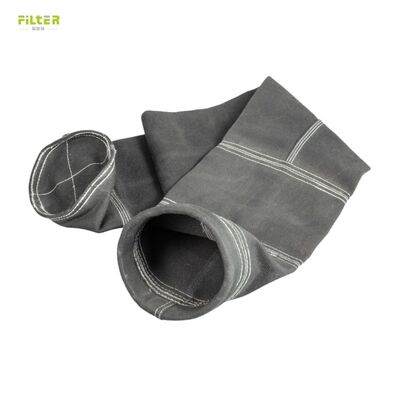 Industrial High Temperature Filter Bags Made from Needle Punched Polyester Felt with Reinforced Bottom for Dust Collection