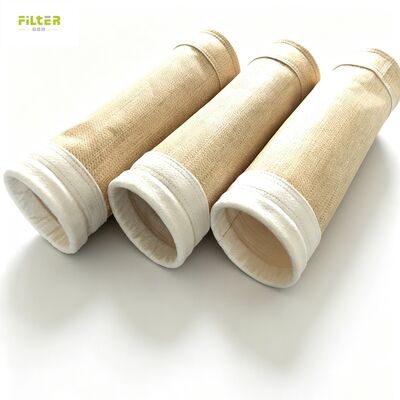 Heat Resistance Aramid & PPS & Fiberglass Filter Bags for Industrial Dust Collection