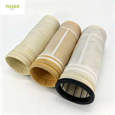 Acid Resistance Fiberglass Filter Bag for Cement Kiln Flue Gas Filtration