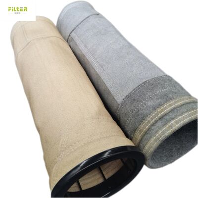 Anti-corrosion high temperature Fiberglass Aramid PPS PTFE filter bag for industrial bag filter