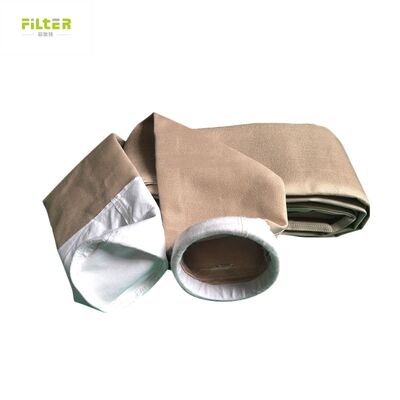 Anti-corrosion high temperature Fiberglass Aramid PPS PTFE filter bag for industrial bag filter