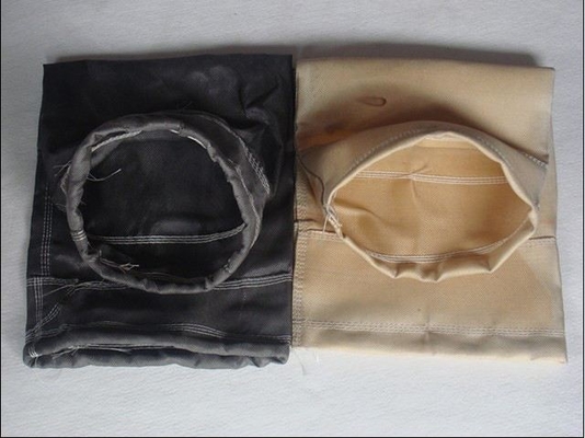 Oil&Water Repellent Fiberglass Filter Bag 630GSM Customized Length