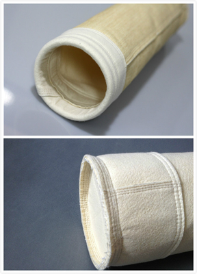 Pocket Nomex Dust Filtration Bags Hydrolysis Resistance 450GSM~550GSM