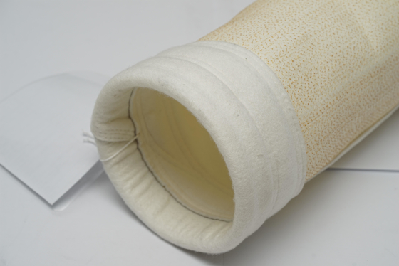 Air Cleaning Aramid Filter Bag For Cement Industry Customized Size