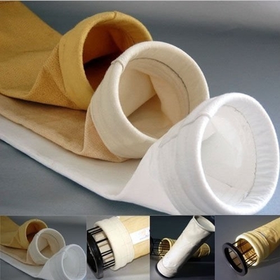 Oil Water Repellent Polyester Filter Bag For Dust Collector Good Hydrolytic Stability