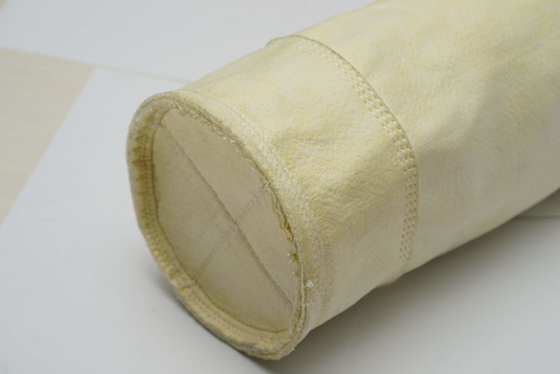 PTFE Membrane Fiberglass Filter Bag 800GSM High Temperature Resistance