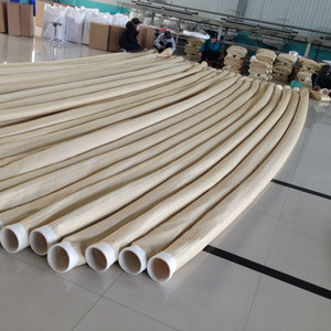 Anti - Abrasion PTFE Membrane Filter Bags Nomex Aramid Needle Felt