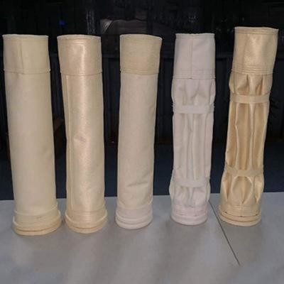Industrial Polyester with PTFE membrane Needle Felt Filter Bags Easy Cleaning