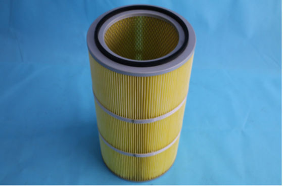 Oil Water Repellent Dust Filter Cartridge Not Sticky Customized Dimension