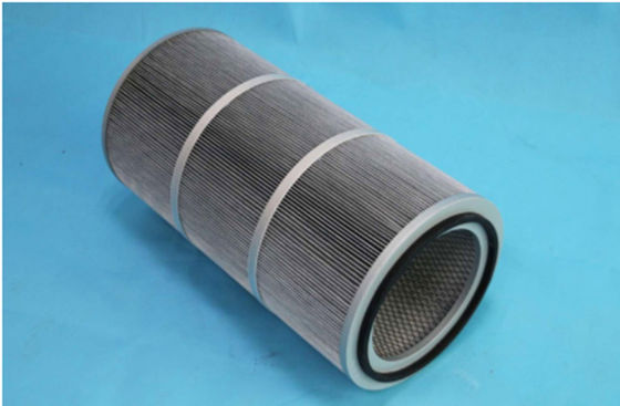 Anti - Static Industrial Air Filter Cartridges Polyester  Chemical Resistance