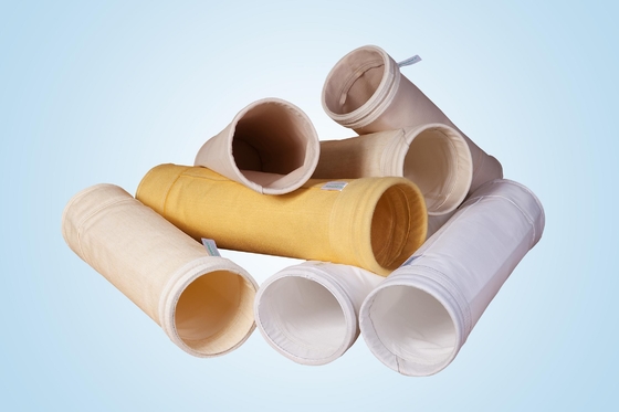 Nonwoven Needle Felt PPS Filter Bags 450GSM~550GSM For Coal - Fired Boilers