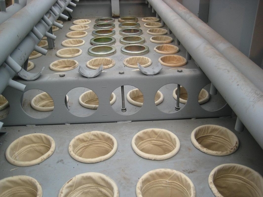Waste Incinerator PPS Filter Bags Non Woven Filter Bags Anti - Acid