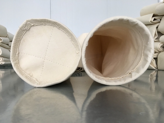 Cement Plant PPS Filter Bags / Dust Right Bag For Air Pollution Control