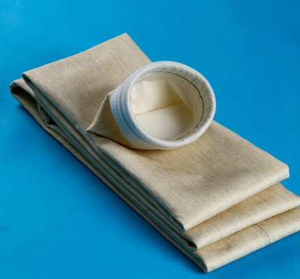 High Temperature Aramid Filter Bag 450GSM~550GSM For Cement Plant