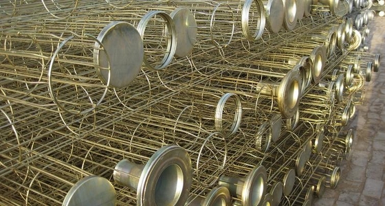 Dust Collection Filter Bag Cage Organo Silicone Galvanized  Stainless Steel Carbon Steel