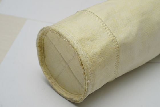 PTFE Membrane Fibreglass  Filter Bag / 800GSM Needle Felt Filter Bags