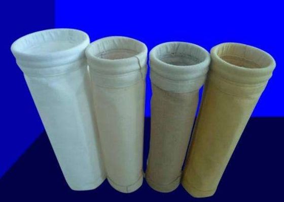 Air Pocket  Polypropylene Needle Felt Filter Bags 1000mm~8000mm Length