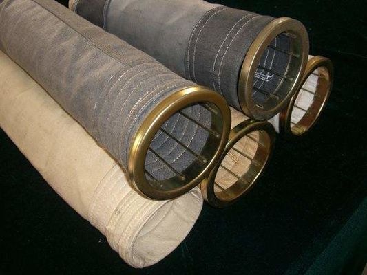 Blending Anti - Static  Felt Filter Bags Polyester Non Woven Filter Bags