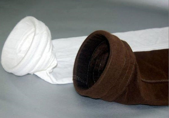 Industrial PTFE PTFE Pulse Jet Fabric Filter Bags Water And Oil Proof Treament