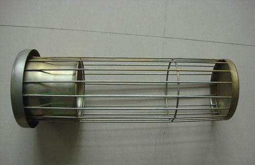 Galvanized Steel Filter Bag Cage Smooth Surface For Air Dust Collector