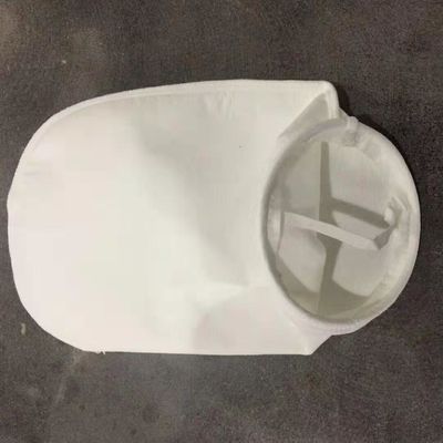 Polyester Needle Felt Liquid Filter Bag / 190 Micron Filter Bag For Adhesive Industry