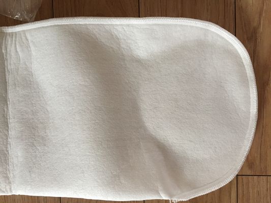 PE Multifilament Mesh Liquid Filter Bag Sewing Thread Construction For Resin Industry