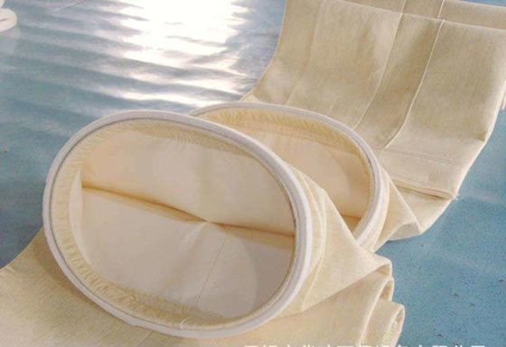 Cement Plant PPS Filter Bags / Dust Right Bag For Air Pollution Control