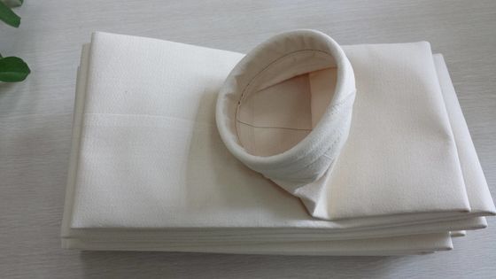 High Efficiency PPS Pulse Jet Fabric Filter Bags 550GSM Customized Size