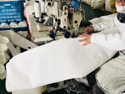 Steel Plant Felt Filter Bags / Polyester Filter Bag For Cement Plant