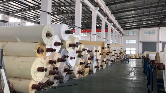 Non - Woven Nomex Filter Cloth For Dust Colletor Bag 500~550 G/Sqm