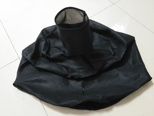 40 Mesh Black PE/PP Liquid Filter Bag For Tobacco Industry , Chemical Industry