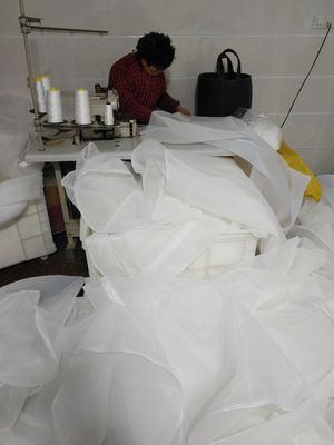 1/0.5/5/200 White Micron Filter Bag / Industry PP PE Liquid Filter Bag