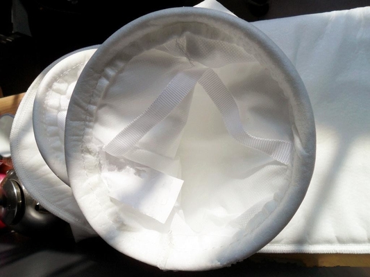 4 Inch Plastic Ring 150 Micron Mesh Nylon Filter Bag with Steel Ring
