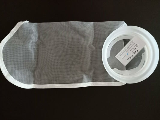 Industry Hanging Loop 60 Micron Liquid Filter Bag With Seam