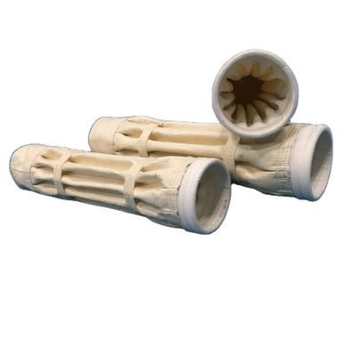 Pleated NonWoven Polyester Felt Filter Bags With PTFE Membrane