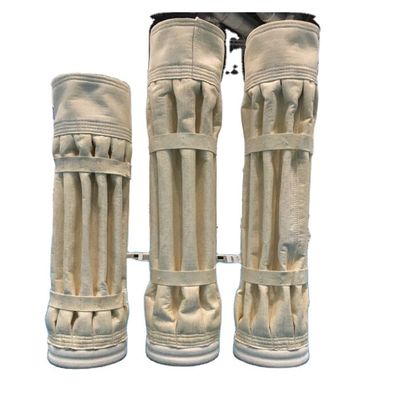 Pleated Nomex Dust Collector Filter Bag Anti Abrasion