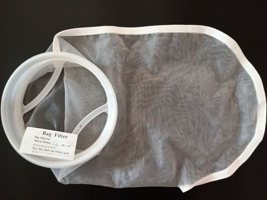 Nylon Polyester 500 Micron Mesh Filter Bags Welded Heat Sealed