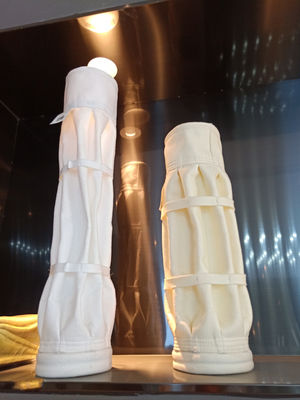 Polyester PPS Nomex P84 Star Pleated Filter Bag For Reversed Dust Collector