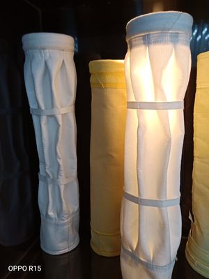 Star Pleated Polyester Filter Bag 450GSM 550GSM For Dust Collector Systems