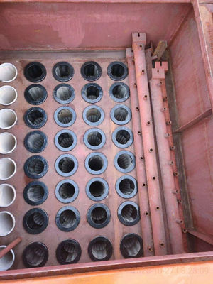 High Temperature 630GSM 7 Rings 260 Degree RABH Fiberglass Filter Bag for Power Plant