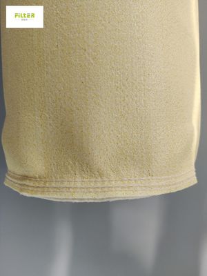 Acrylic Polyester Fibreglass Industry Dust Collector Filter Bag Anti Alkali 550GSM