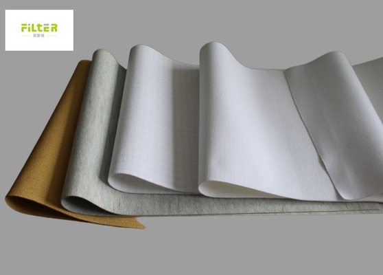 550GSM Pulse Jet Filter Bags Polyester/PPS/Nomex/PTFE/P84 Needle Felt