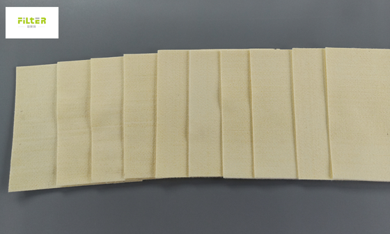 Alkaline Resistant Acrylic Filter Cloth For Power Steel Cement Plant