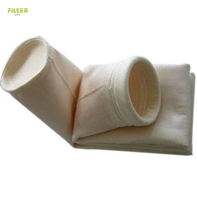 Acrylic Polyester Nomex Needle Felt Filter Bag 550GSM For Industrial Dust